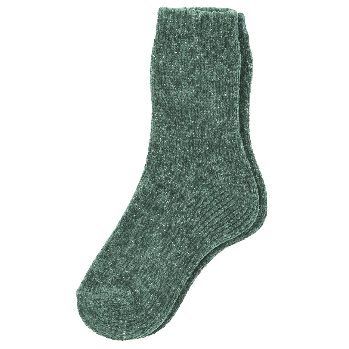 1 Paar Damen Socken aus Chenille von Gina Benotti