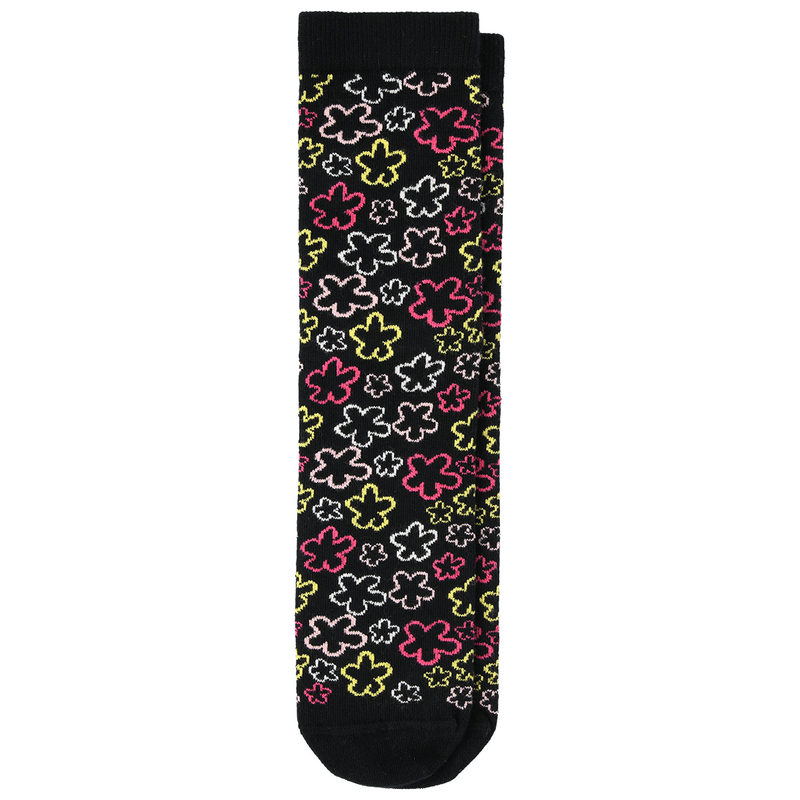 1 Paar Damen Socken mit Blumen allover 1 Paar Damen Socken mit Blumen allover von Gina Benotti