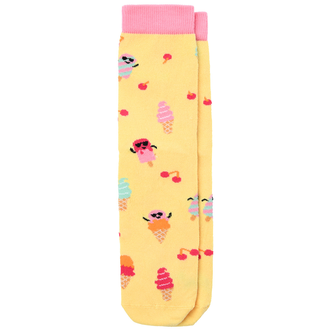 1 Paar Damen Socken mit Eis-Motiven von Gina Benotti