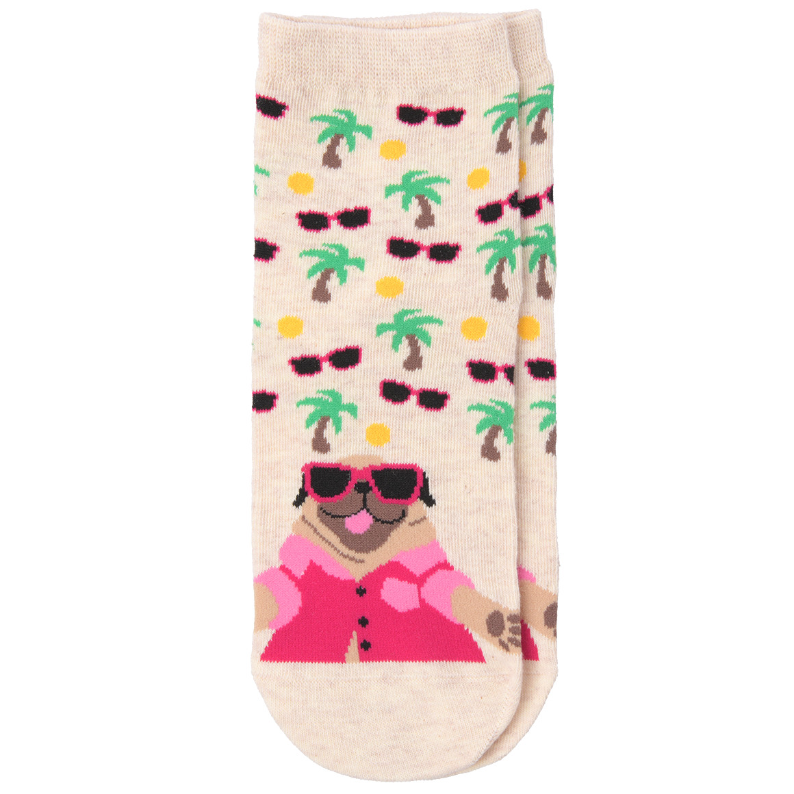 1 Paar Damen Socken mit Hunde-Motiv 1 Paar Damen Socken mit Hunde-Motiv von Gina Benotti