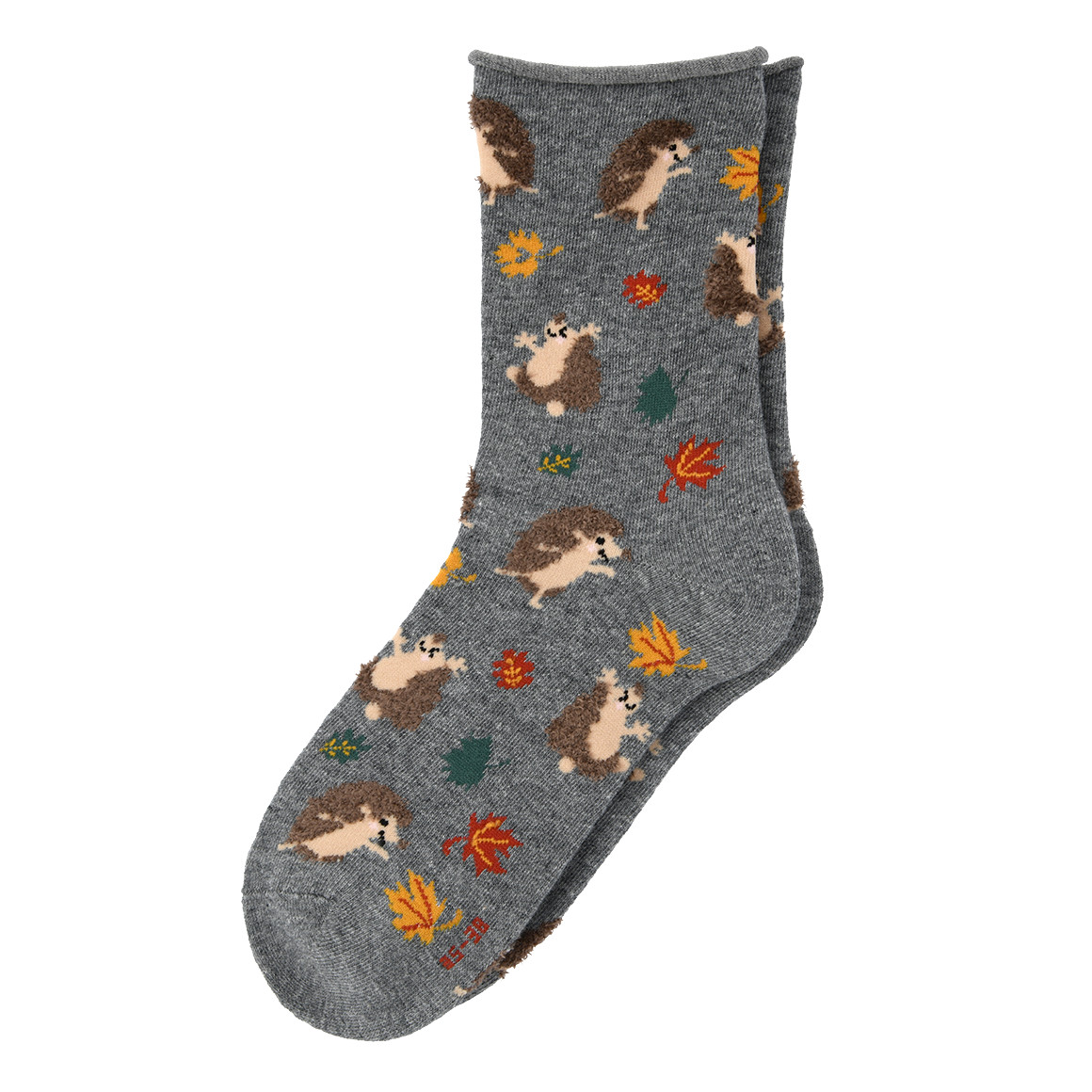 1 Paar Damen Socken mit Igel-Allover 1 Paar Damen Socken mit Igel-Allover von Gina Benotti