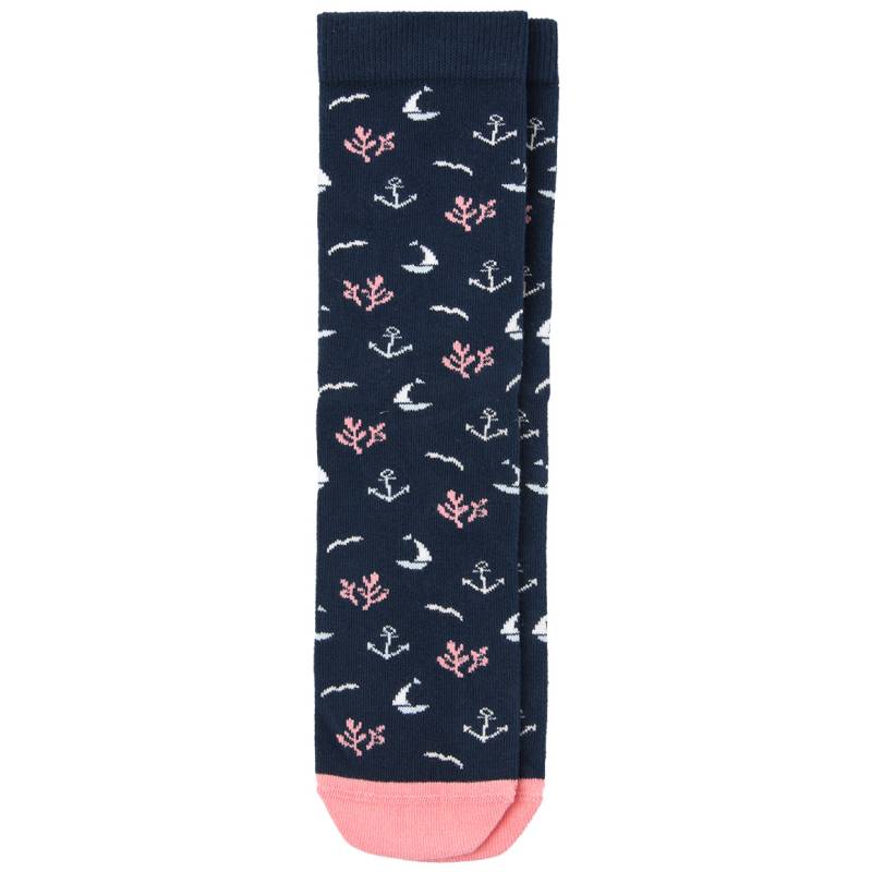 1 Paar Damen Socken mit Meeresmotiven von Gina Benotti