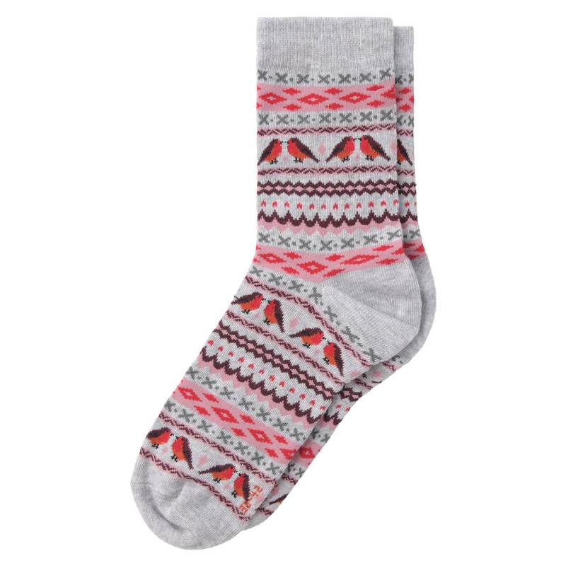 1 Paar Damen Socken mit Norweger-Muster 1 Paar Damen Socken mit Norweger-Muster von Gina Benotti