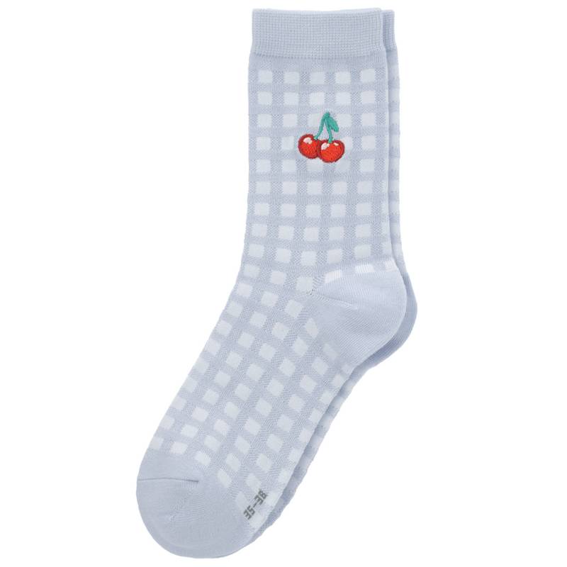 1 Paar Damen Socken mit Stickerei von Gina Benotti