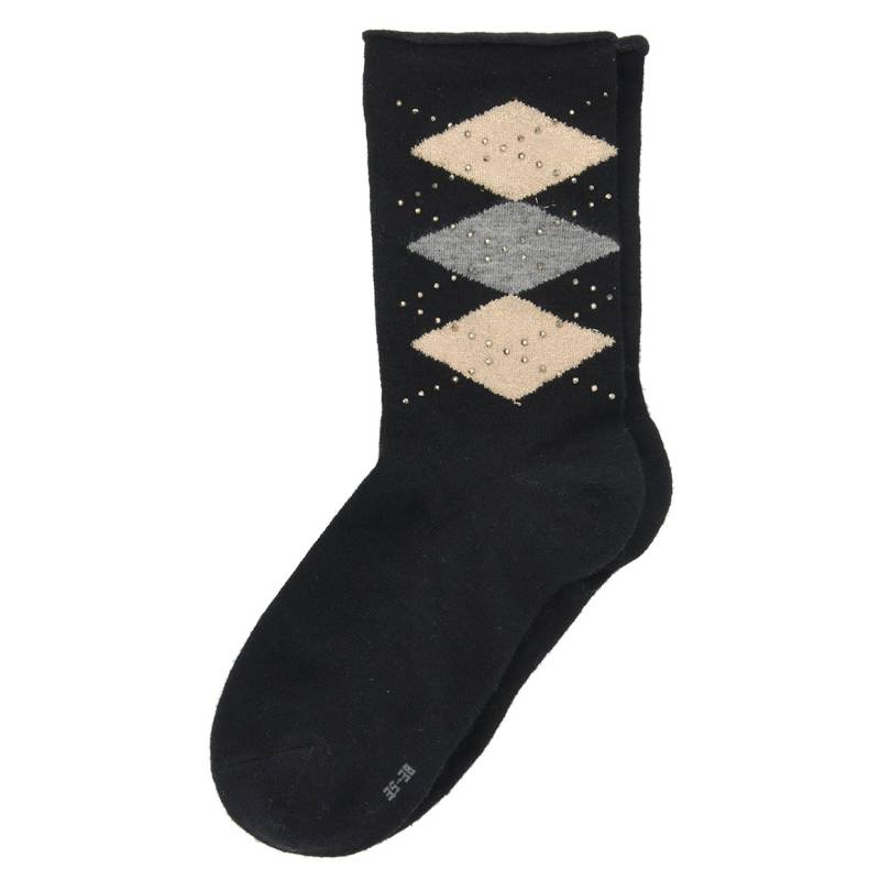 1 Paar Damen Socken mit Zier-Steinen 1 Paar Damen Socken mit Zier-Steinen von Gina Benotti
