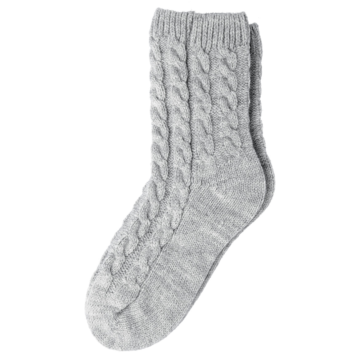 1 Paar Damen Stricksocken mit Wolle von Gina Benotti