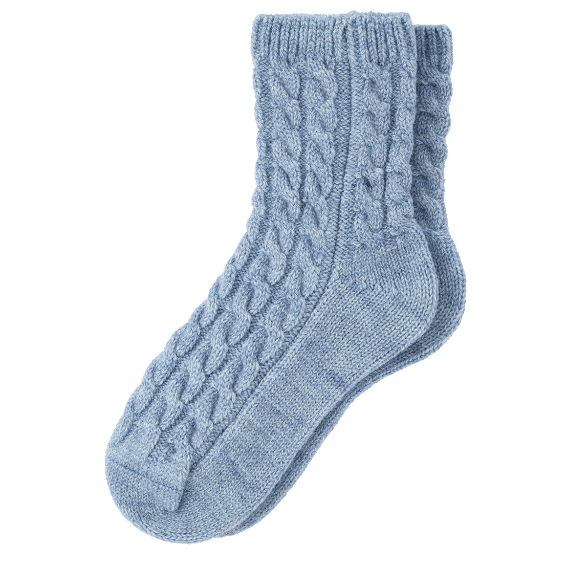1 Paar Damen Stricksocken mit Wolle von Gina Benotti