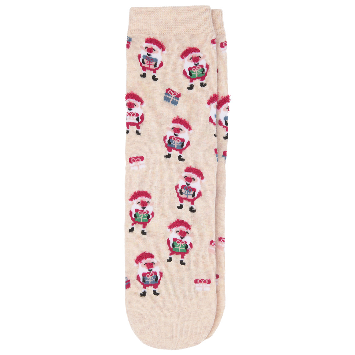 1 Paar Damen Weihnachtssocken Allover-Motive von Gina Benotti