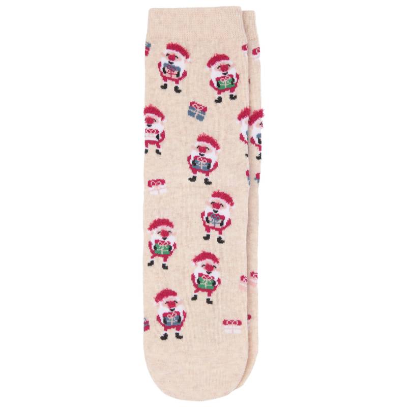 1 Paar Damen Weihnachtssocken Allover-Motive von Gina Benotti
