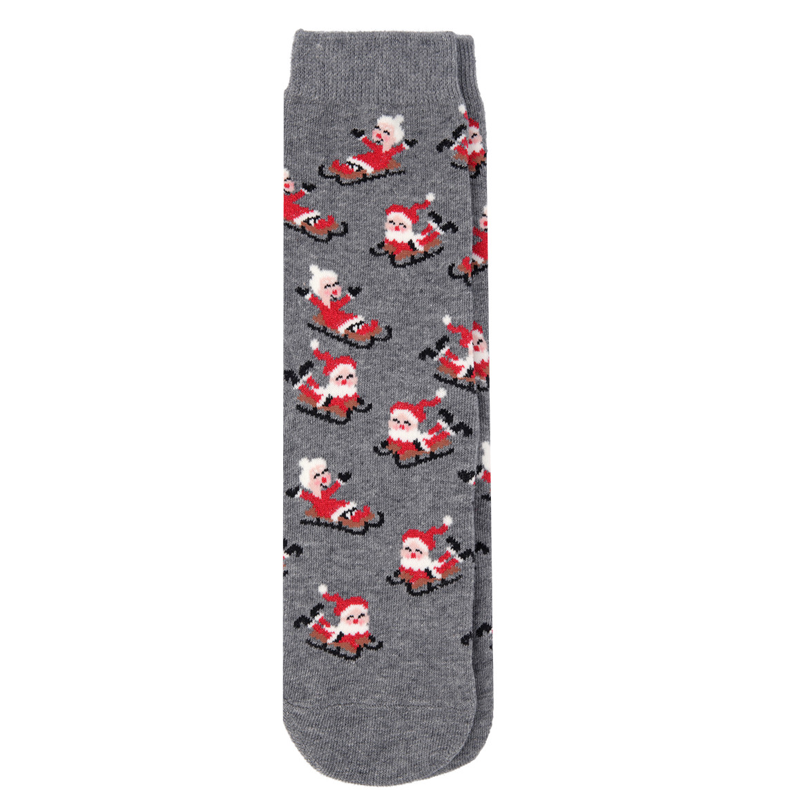 1 Paar Damen Weihnachtssocken mit Glitzer von Gina Benotti