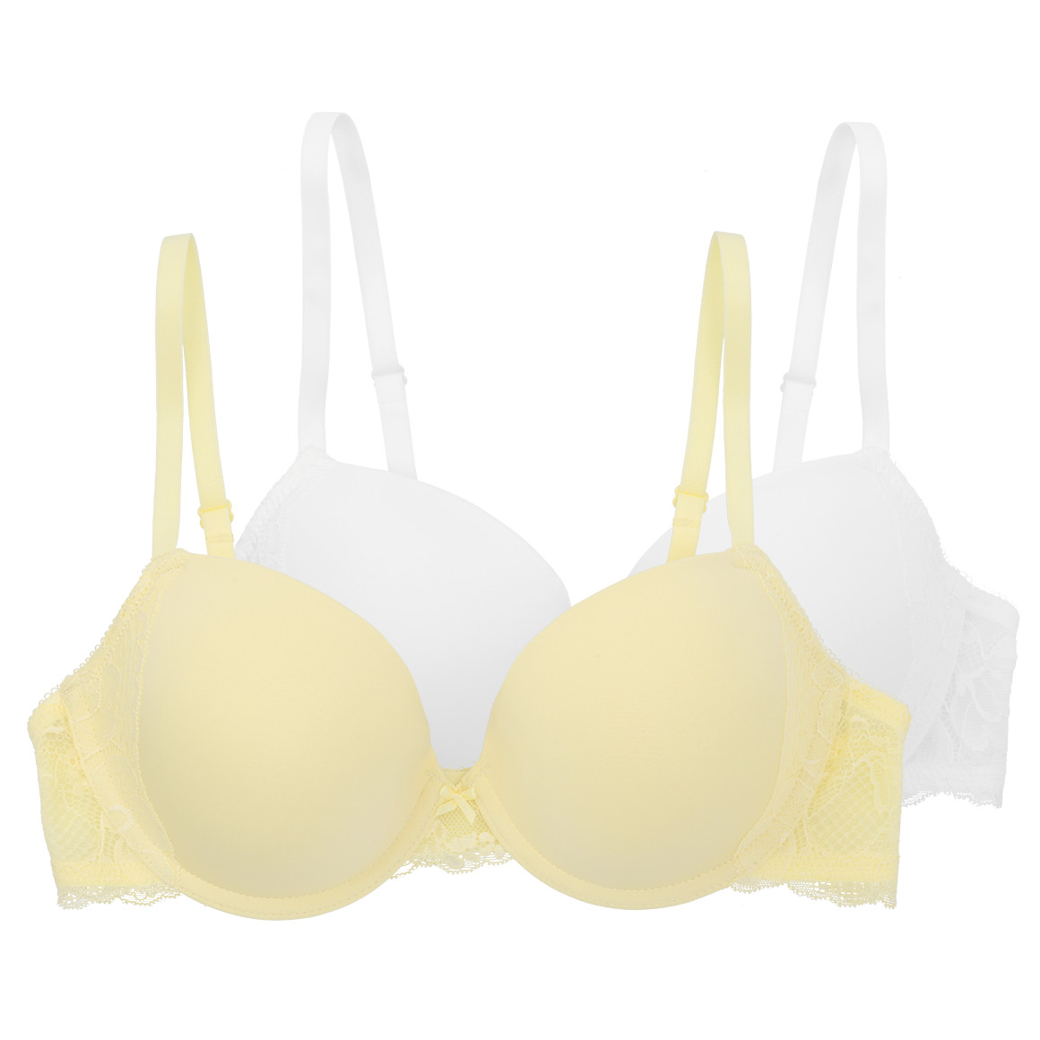 2 Damen Bügel-BHs mit Spitze 2 Damen Bügel-BHs mit Spitze von Gina Benotti