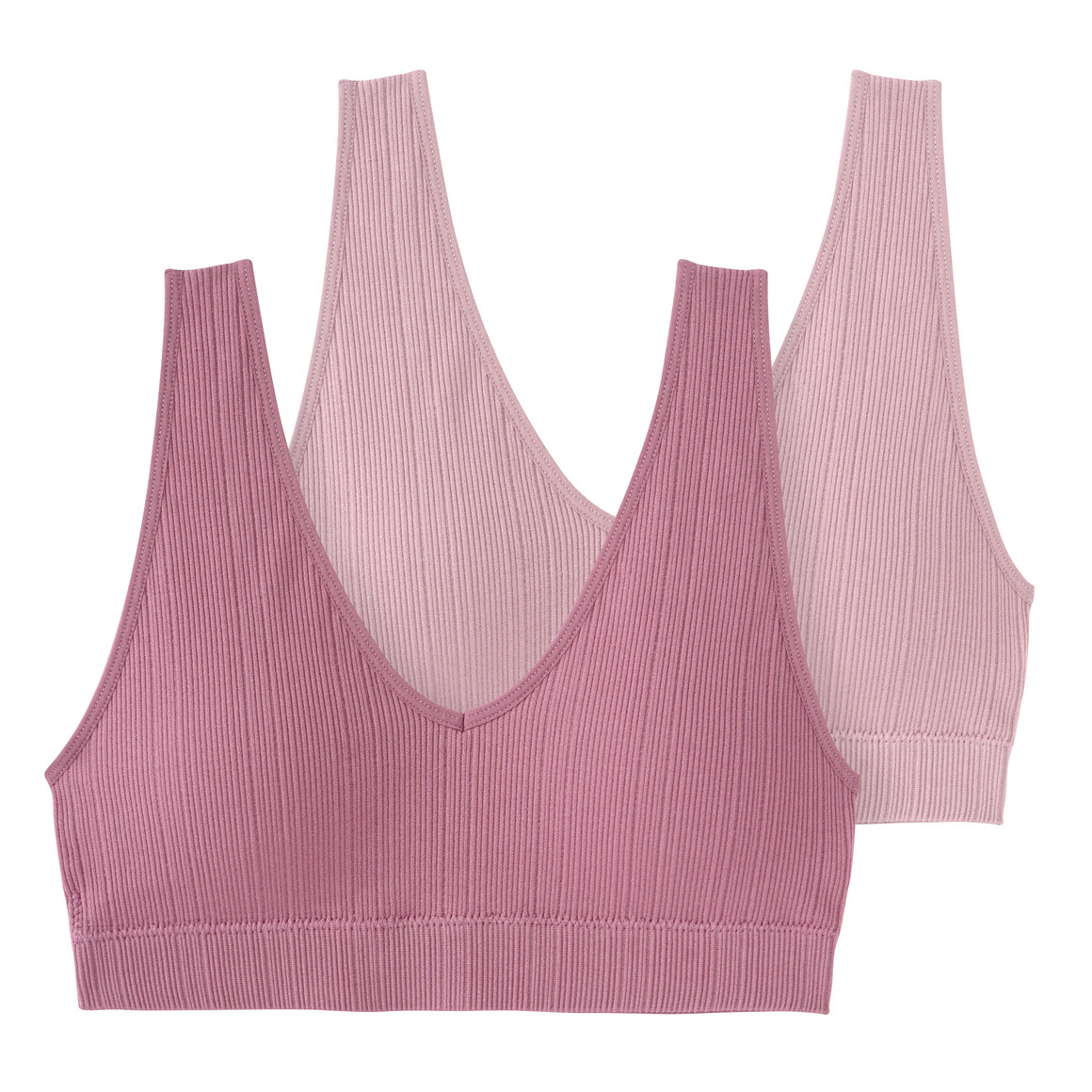 2 Damen Bustiers mit Feinripp-Struktur 2 Damen Bustiers mit Feinripp-Struktur von Gina Benotti