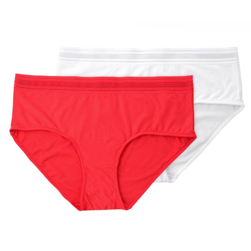 2 Damen Pantys mit dezentem Muster von Gina Benotti