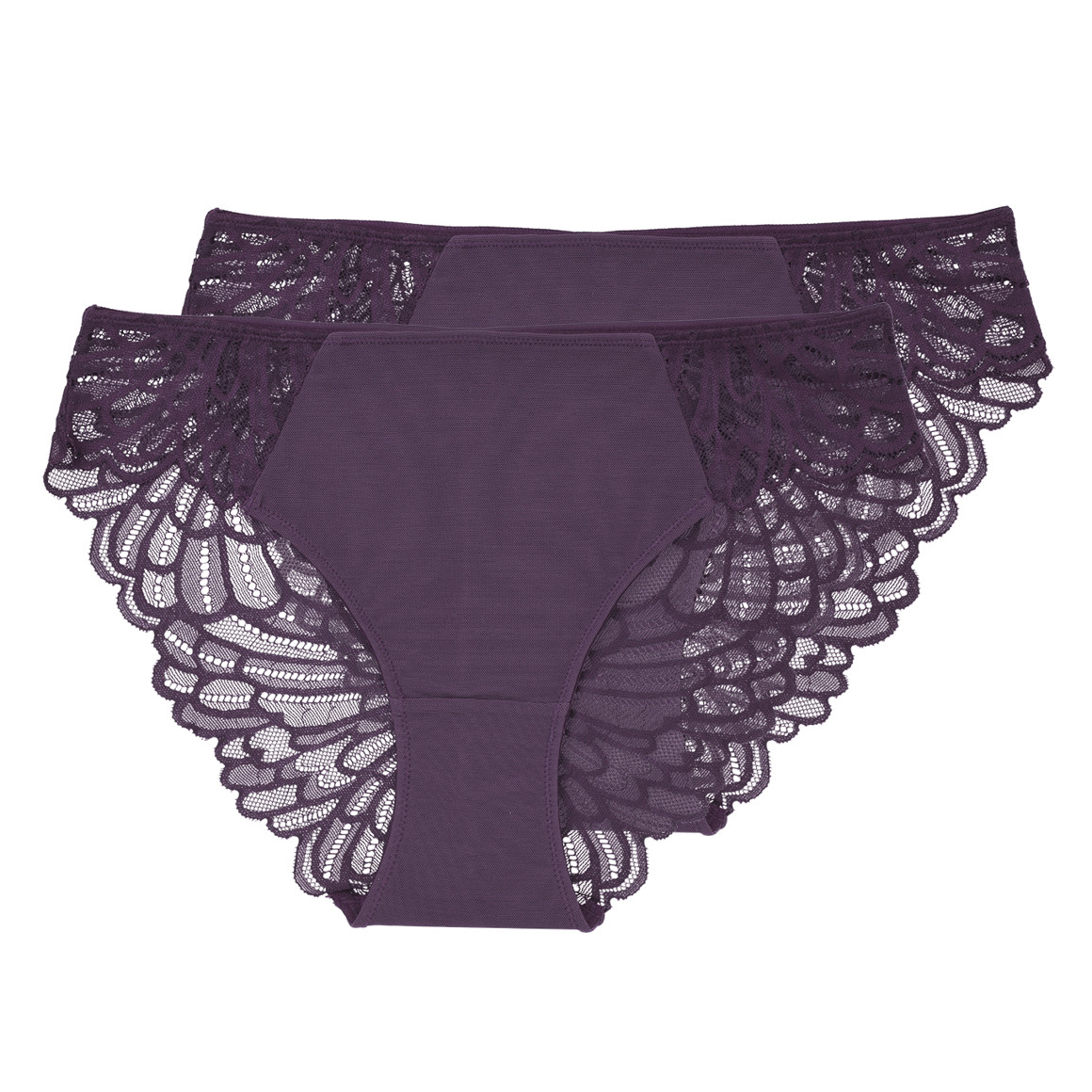 2 Damen Slips mit Spitze 2 Damen Slips mit Spitze von Gina Benotti