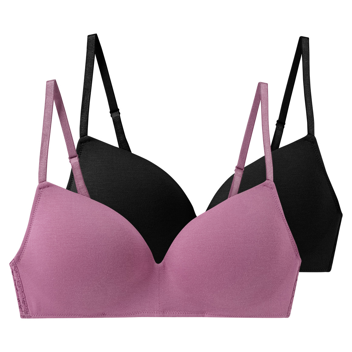 2 Damen Soft-BHs mit Spitze 2 Damen Soft-BHs mit Spitze von Gina Benotti