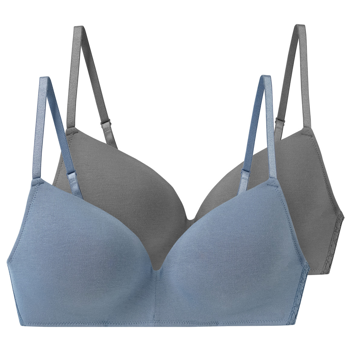2 Damen Soft-BHs mit Spitze 2 Damen Soft-BHs mit Spitze von Gina Benotti