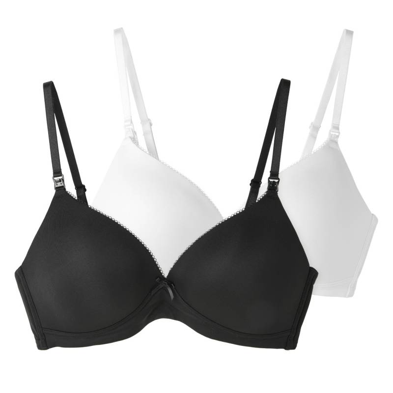 2 Damen Still-BHs unifarben 2 Damen Still-BHs unifarben von Gina Benotti