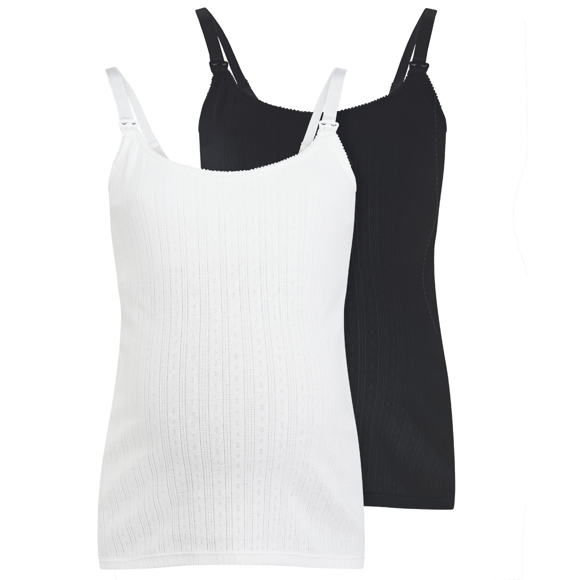 2 Damen Still-Unterhemden im Set von Gina Benotti