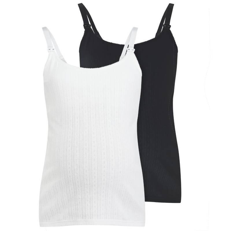 2 Damen Still-Unterhemden im Set von Gina Benotti