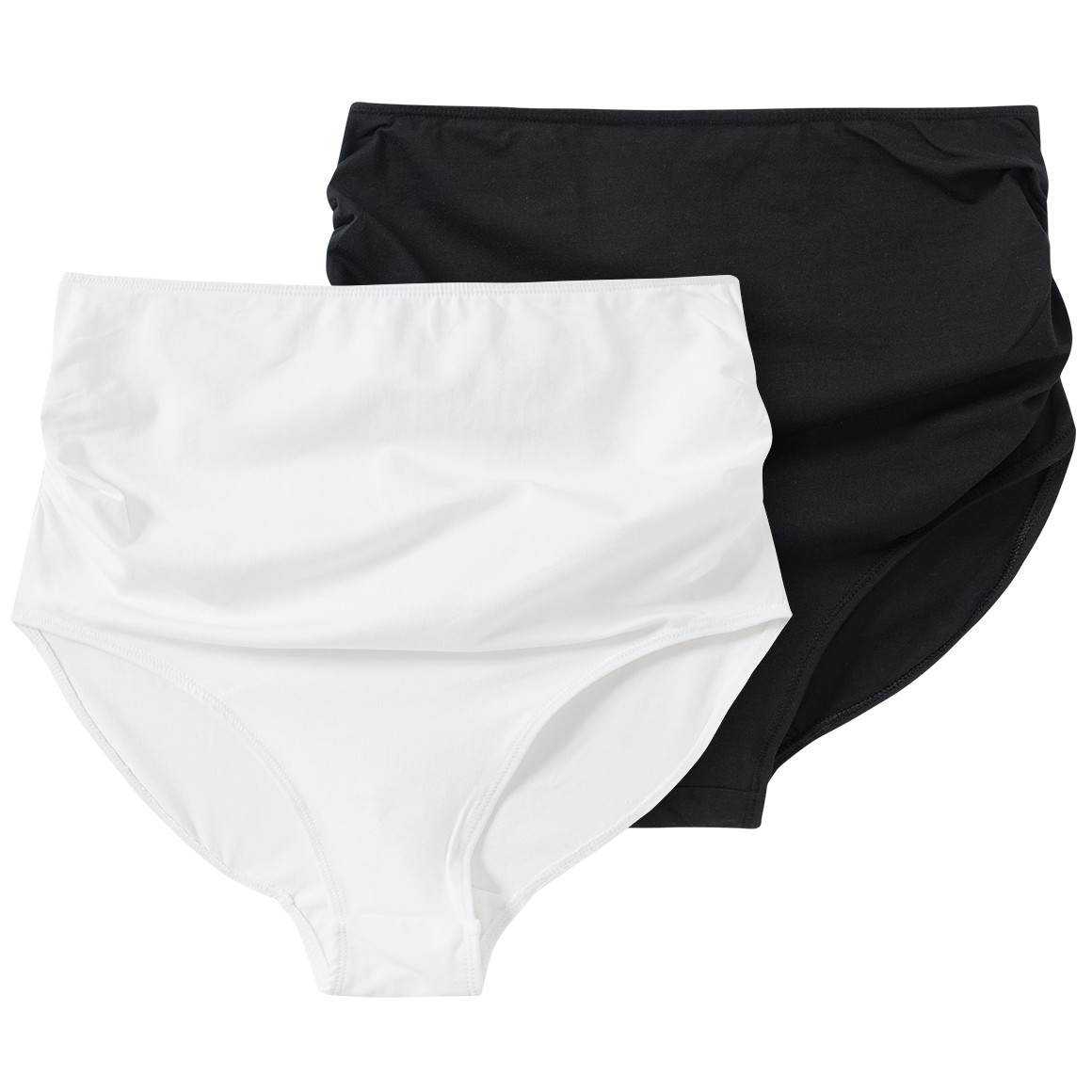 2 Damen Umstands-Slips im Basic-Look von Gina Benotti