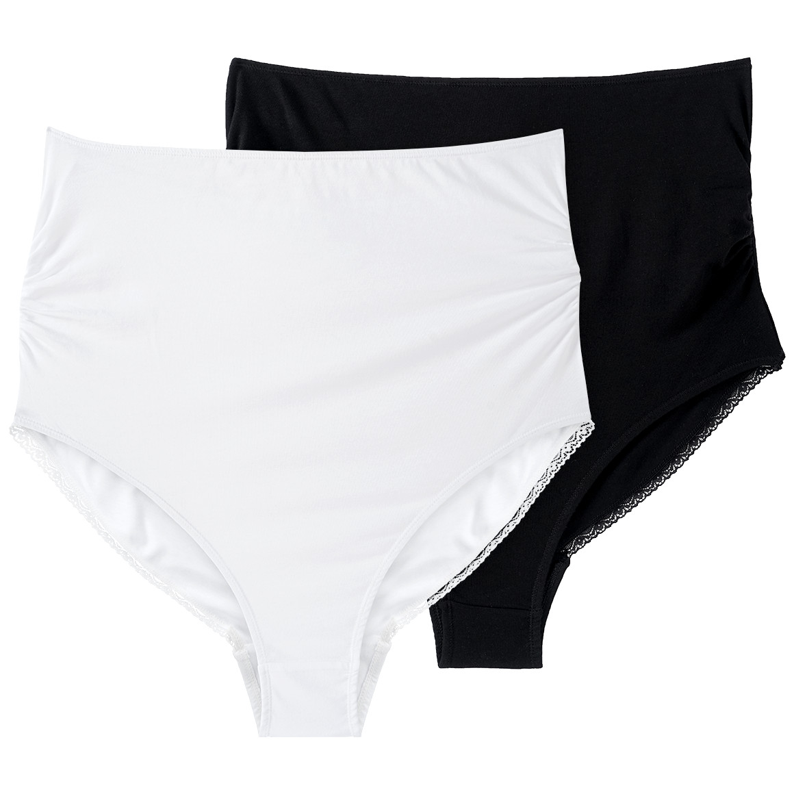 2 Damen Umstands-Slips mit Spitze 2 Damen Umstands-Slips mit Spitze von Gina Benotti