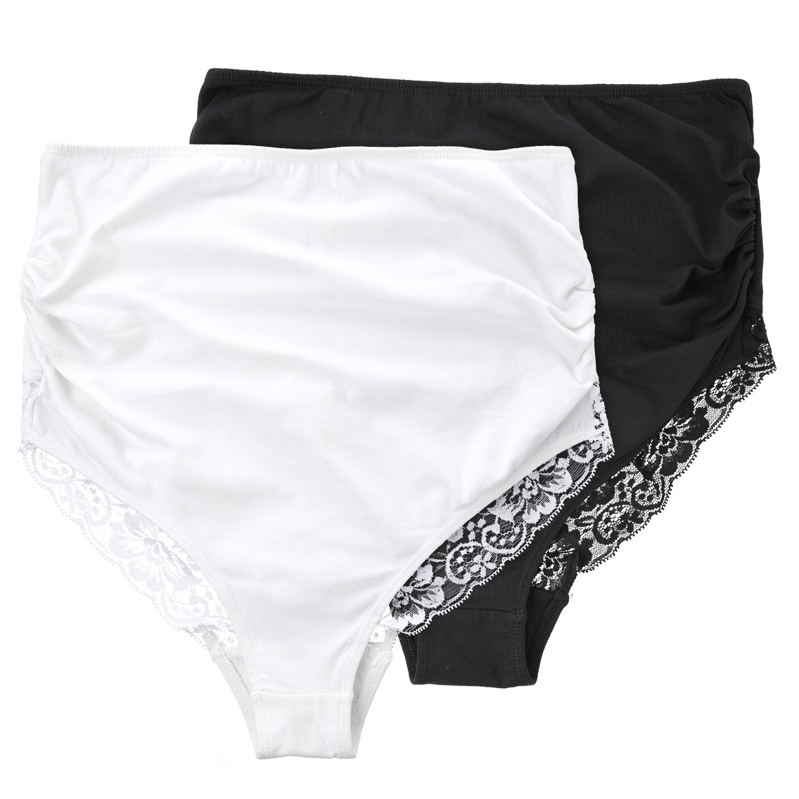 2 Damen Umstands-Slips mit Spitze 2 Damen Umstands-Slips mit Spitze von Gina Benotti