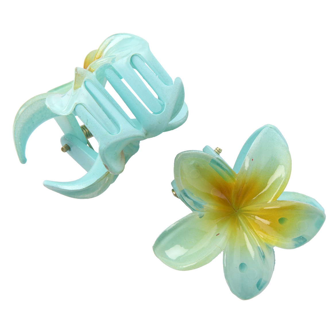 2 Haarklammern im Blüten-Design von Gina Benotti