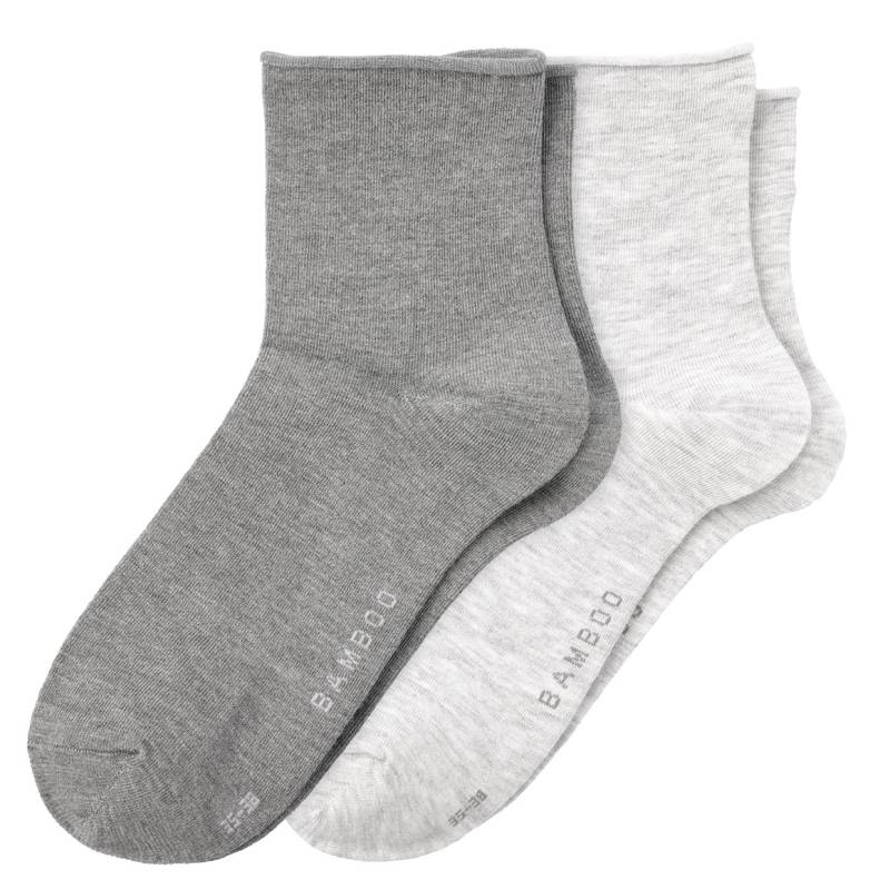 2 Paar Damen Socken mit Viskose von Gina Benotti