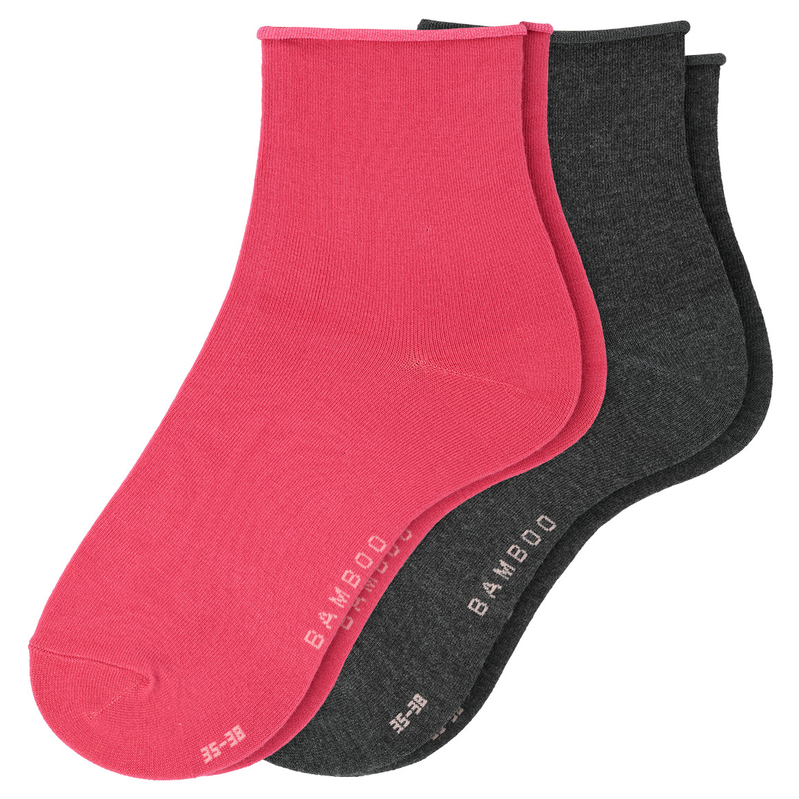 2 Paar Damen Socken mit Viskose von Gina Benotti