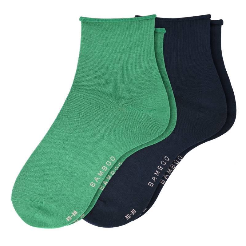 2 Paar Damen Socken mit Viskose von Gina Benotti