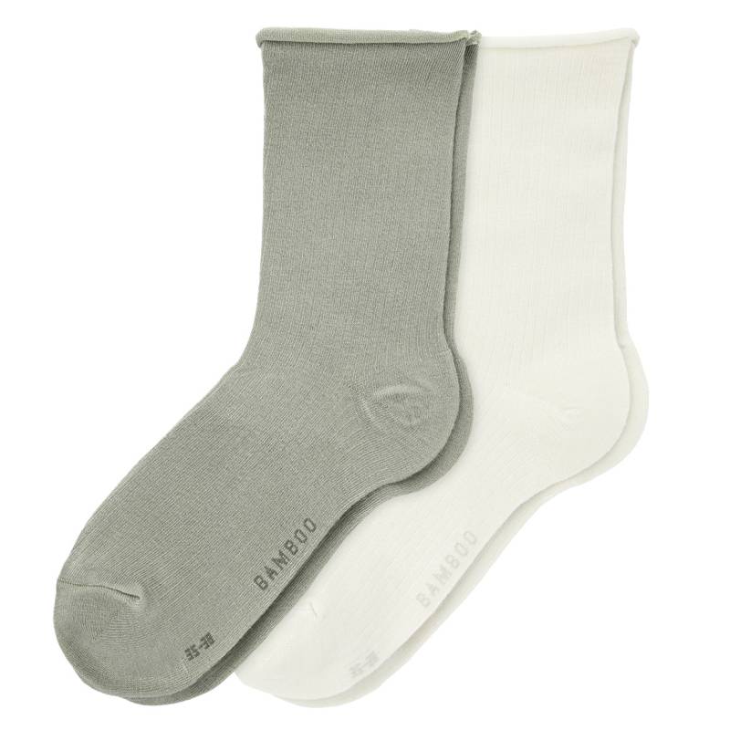 2 Paar Damen Socken mit Viskose von Gina Benotti