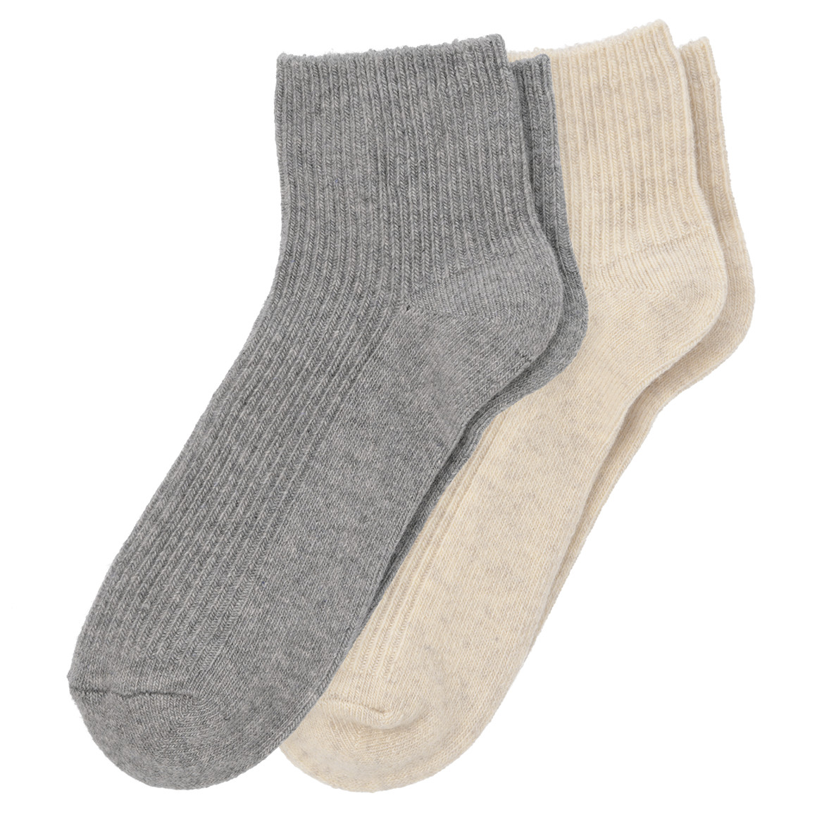 2 Paar Damen Socken mit Woll-Anteil 2 Paar Damen Socken mit Woll-Anteil von Gina Benotti