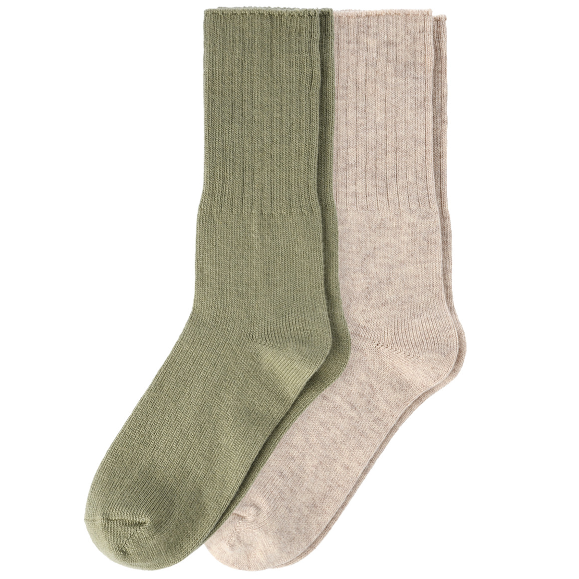 2 Paar Damen Socken mit Woll-Anteil von Gina Benotti
