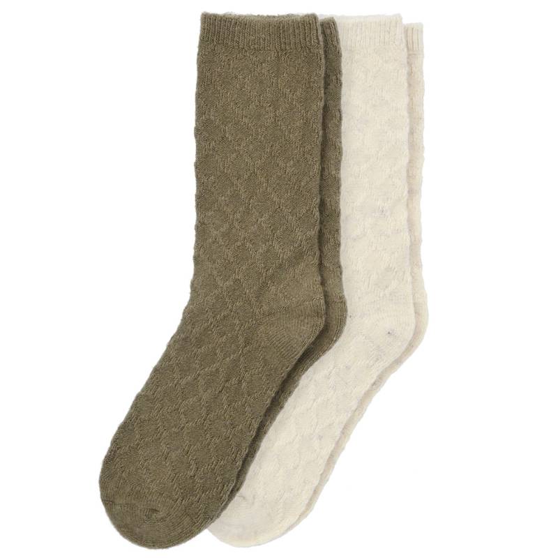 2 Paar Damen Socken mit Wolle von Gina Benotti