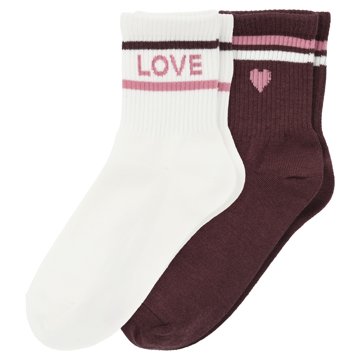 2 Paar Damen Tennis-Socken im Set 2 Paar Damen Tennis-Socken im Set von Gina Benotti