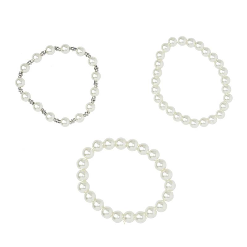 3 Damen Armbänder mit Perlen 3 Damen Armbänder mit Perlen von Gina Benotti