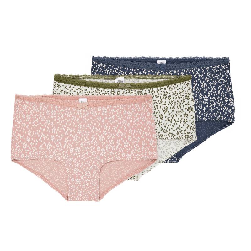 3 Damen Hipster mit Blumen-Muster von Gina Benotti