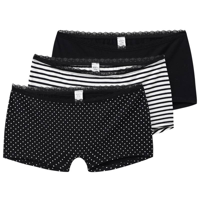 3 Damen Shorts mit Spitze 3 Damen Shorts mit Spitze von Gina Benotti