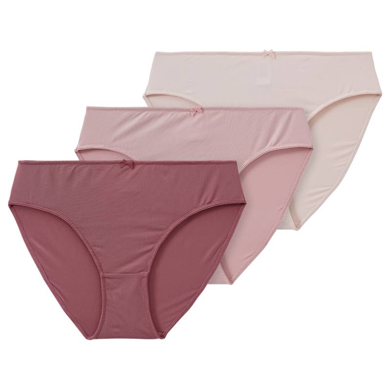 3 Damen Slips aus Mikrofaser von Gina Benotti