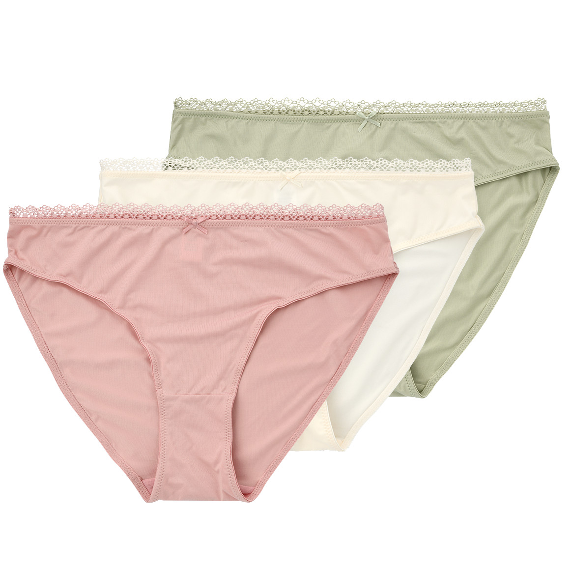 3 Damen Slips aus Mikrofaser 3 Damen Slips aus Mikrofaser von Gina Benotti