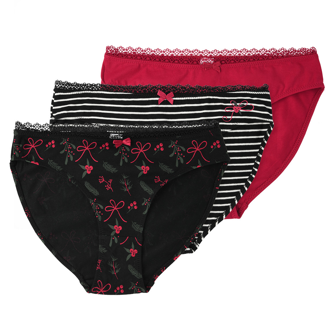 3 Damen Slips im Set von Gina Benotti