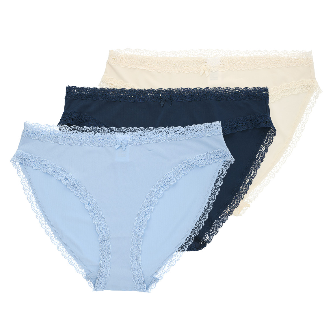 3 Damen Slips mit Spitze 3 Damen Slips mit Spitze von Gina Benotti