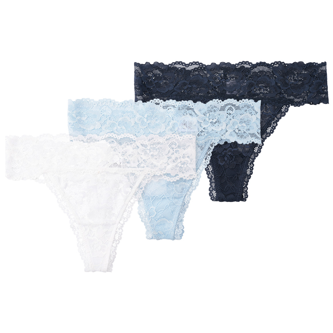 3 Damen Strings aus Spitze von Gina Benotti
