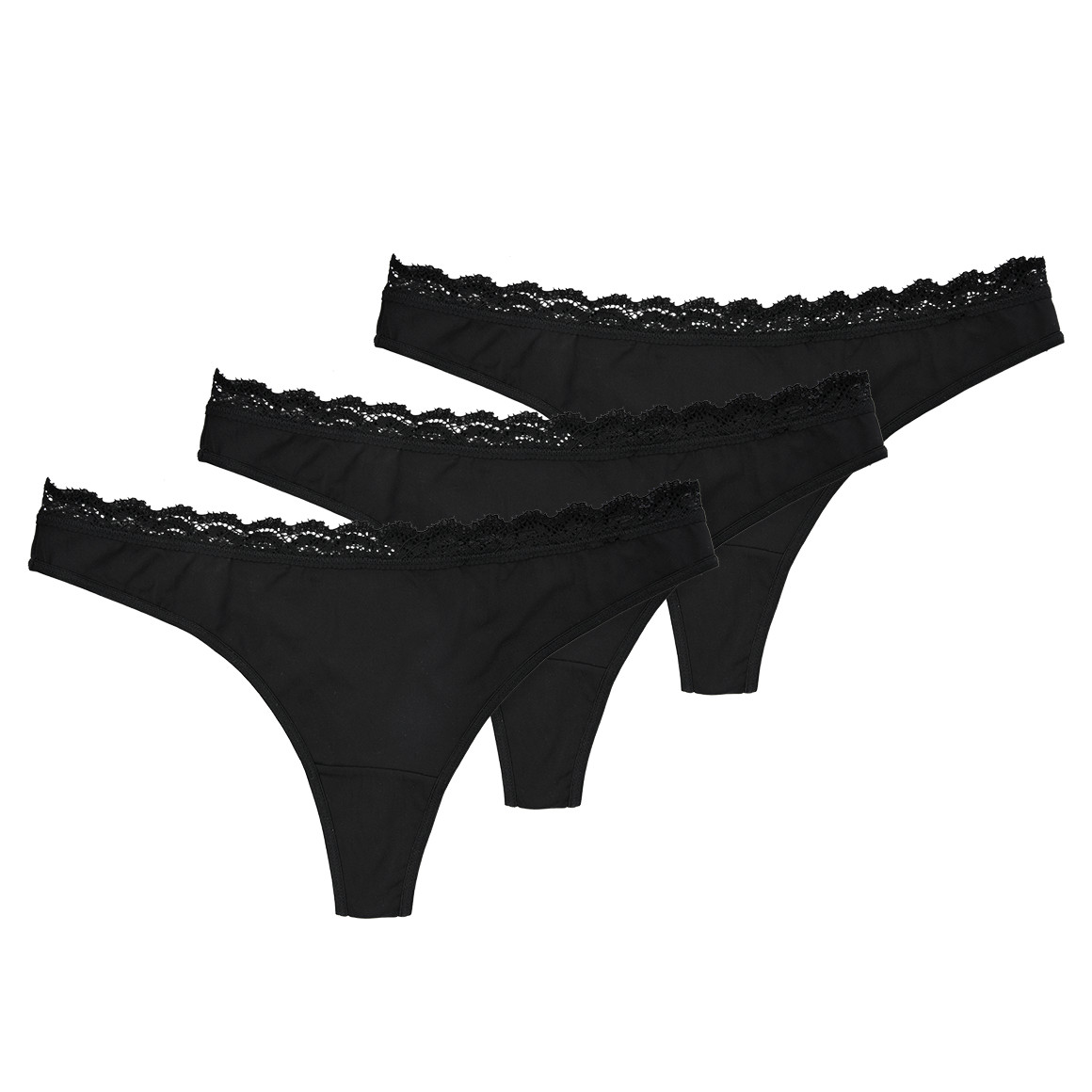 3 Damen Strings mit Spitze 3 Damen Strings mit Spitze von Gina Benotti