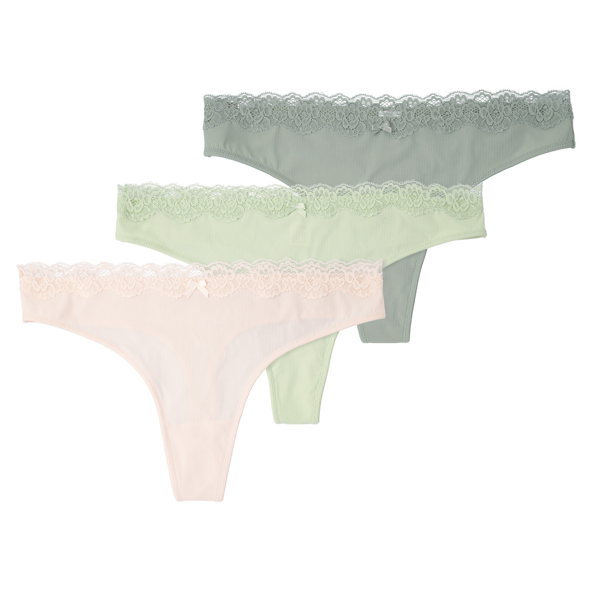 3 Damen Strings mit Spitze 3 Damen Strings mit Spitze von Gina Benotti