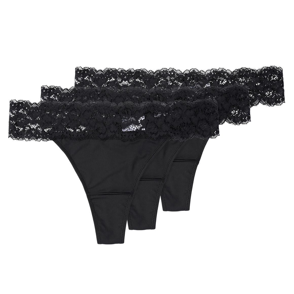 3 Damen Strings mit Spitze 3 Damen Strings mit Spitze von Gina Benotti