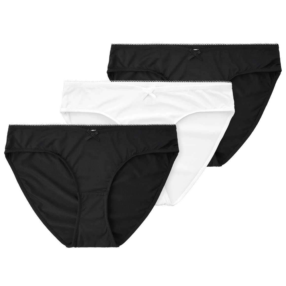 3 Damen Umstands-Slips  mit Spitze von Gina Benotti