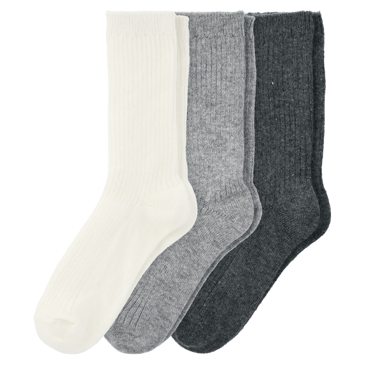 3 Paar Damen Socken mit Wolle von Gina Benotti