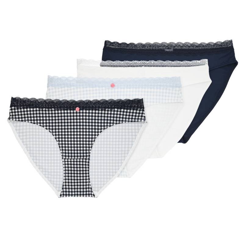 4 Damen Slips in verschiedenen Dessins 4 Damen Slips in verschiedenen Dessins von Gina Benotti