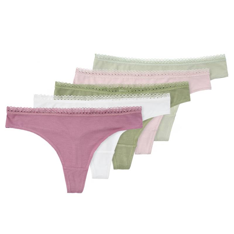 5 Damen Strings mit Spitze 5 Damen Strings mit Spitze von Gina Benotti